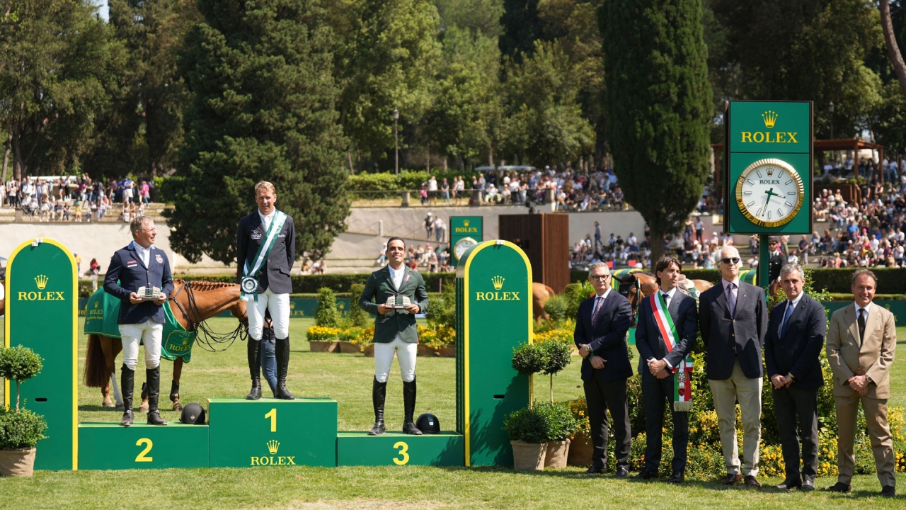 Rolex Gran Premio Roma: Thieme, un vincitore di 'peso'