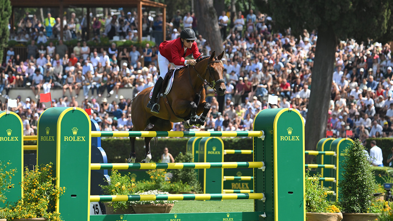 Rolex Gran Premio Roma a “stelle e strisce” con Cook