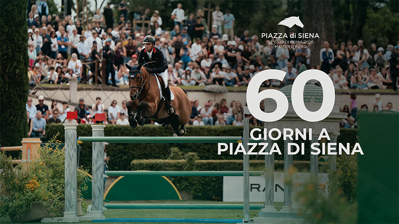 Countdown iniziato: 60 giorni allo CSIO di Roma 2026