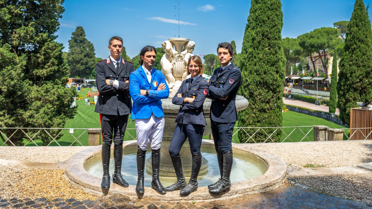Gli azzurri in gara oggi nella Coppa delle Nazioni Intesa Sanpaolo. Dieci i team al via